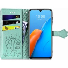 BDT Boutique Infinix Not 12 Pro Karikatür Hayvanlar Için Kılıf Kısa Kayış Kapak Kılıfı (Yurt Dışından)