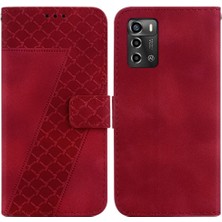 BDT Boutique Zte Blade V40 Vita Kart Yuvası Fonksiyonu Için Telefon Kılıfı Pu Deri Kabartmalı (Yurt Dışından)