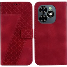 BDT Boutique Tecno Pop 8 Kart Yuvası Fonksiyonu Için Telefon Kılıfı Pu Deri Cüzdan Flip Folio (Yurt Dışından)