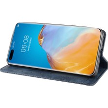 BDT Boutique Huawei P40 Pro Manyetik Kapatma Pu Deri Cüzdan Için Kılıf (Yurt Dışından)