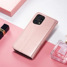 BDT Boutique Oppo Bulmak Için Kılıf X5 Pro Deri Kılıf Kısa Kayış Kapak Kapak Dört Yaprak (Yurt Dışından)