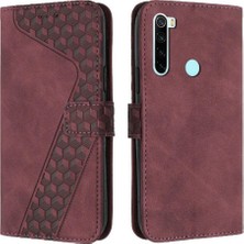 BDT Boutique Telefon Kılıfı Için Xiaomi Redmi Not 8t Cüzdan Flip Folio Kart Yuvaları Kapak (Yurt Dışından)