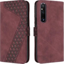 BDT Boutique Sony Xperia 1 V Flip Folio Cüzdan Kart Yuvaları Için Telefon Kılıfı Kapak Manyetik (Yurt Dışından)