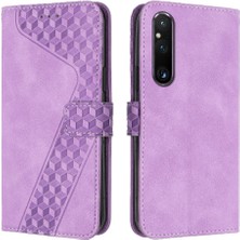 BDT Boutique Sony Xperia 1 V Flip Folio Cüzdan Kart Yuvaları Için Telefon Kılıfı Kapak Manyetik (Yurt Dışından)