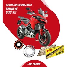 DID Ducatı Multıstrada 1260 18-23 Dıd Vx3 Gold Zincir Dişli Set