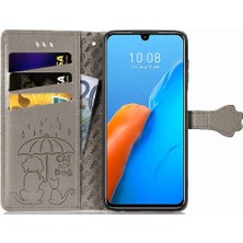 BDT Boutique Infinix Not 12 Pro Karikatür Hayvanlar Için Kılıf Kısa Kayış Kapak Kılıfı (Yurt Dışından)