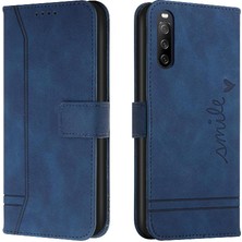 BDT Boutique Sony Xperia 10 V El Kayışı Için Telefon Kılıfı Manyetik Kapatma Flip Folio Pu (Yurt Dışından)