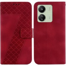 BDT Boutique Telefon Kılıfı Için Xiaomi Redmi Embossed Kabartmalı Desen Kart Yuvası Fonksiyonu Çevirin (Yurt Dışından)