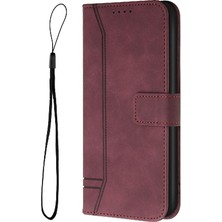 BDT Boutique Sony Xperia 10 V El Kayışı Için Telefon Kılıfı Manyetik Kapatma Flip Folio Pu (Yurt Dışından)