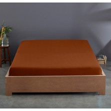 Sabia %100 Pamuk 62 Tel (155 TC) Okotex Sertifikalı 160 x 200 cm Çift Kişilik Lastikli Çarşaf Seti