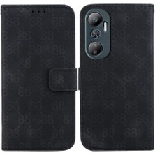 BDT Market Infinix Sıcak 20 Pu Deri Kart Tutucu Kickstand Çift 8 Için Telefon Kılıfı (Yurt Dışından)