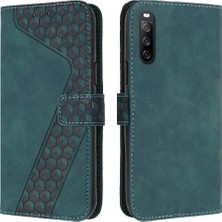 BDT Market Sony Xperia 10 Iv Için Telefon Kılıfı Cüzdan Flip Folio Kart Yuvaları Kapak (Yurt Dışından)