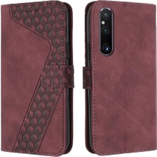 BDT Market Sony Xperia 1 V Flip Folio Cüzdan Kart Yuvaları Için Telefon Kılıfı Kapak Manyetik (Yurt Dışından)