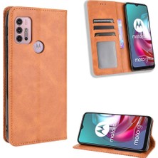 BDT Market Motorola Moto G30/G10 Manyetik Kapatma Cüzdan Pu Deri Kılıf (Yurt Dışından)