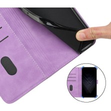 BDT Market Telefon Kılıfı Için iphone 14 Flip Folio Kart Yuvaları Kapak Kickstand Manyetik (Yurt Dışından)