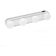 Habby Ayna Far Beyaz 4 Ampul-Makyaj Aynası Lambası (Yurt Dışından)