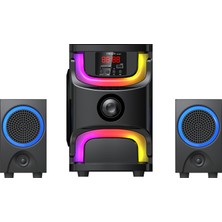 Mikado MD-96BT 2+1 40W Siyah Multimedya Fm/bt/sd/usb Speaker Hoparlör