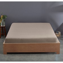 Sabia %100 Pamuk 62 Tel (155 TC) Okotex Sertifikalı 180x200 cm Battal Boy Lastikli Çarşaf Seti