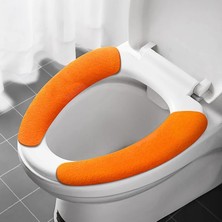 DouranShop G Tarzı 1 Çift Tuvalet Etiketi Klozet Kapağı Yıkanabilir Klozet Kapağı Kendinden Yapışkanlı Yeniden Kullanılabilir Klozet Kapağı Pedi Banyo Paspas Klozet Kapağı (Yurt Dışından)