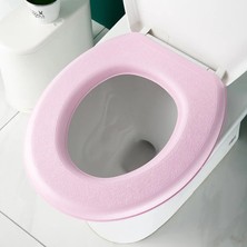 DouranShop G Tarzı Su Geçirmez Klozet Kapağı Mat Kış Sıcak Yumuşak Yıkanabilir Closestool Mat Kılıfı Tuvalet Kapağı Pedi Bide Kapağı Banyo Aksesuarları (Yurt Dışından)