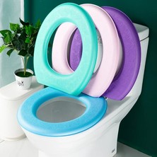 DouranShop G Tarzı Su Geçirmez Klozet Kapağı Mat Kış Sıcak Yumuşak Yıkanabilir Closestool Mat Kılıfı Tuvalet Kapağı Pedi Bide Kapağı Banyo Aksesuarları (Yurt Dışından)