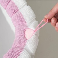 DouranShop Yeşil Stil Örme Yumuşak Klozet Minderi Saplı Kalınlaşmış Banyo Tuvalet Minderi Yıkanabilir Tuvalet Tuvalet Aksesuarları (Yurt Dışından)
