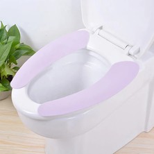 DouranShop Yeşil Tarzı Tuvalet Yıkanabilir Sağlık Yapışkan Tuvalet Paspas Koltuk Örtüsü Ped Ev Yeniden Kullanılabilir Yumuşak Klozet Kapağı (Yurt Dışından)