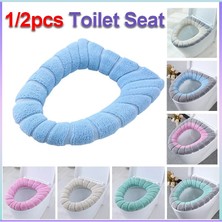 DouranShop Yeşil Stil Kış Sıcak Klozet Kapağı Mat Örgü Kalın Yumuşak Yıkanabilir Closestool Yastık Banyo Closestool Sıcak Aksesuarları (Yurt Dışından)