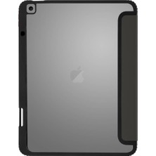 Skinarma iPad 10.2 2021 (9.nesil) Uyumlu Kılıf Skinarma Desenli Airbag Tasarımlı Standlı Spunk Koyu Yeşil