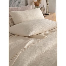 Destiny Hometex 4 Katlı Multi Muslin %100 Pamuk Çift Kişillik Yatak Örtüsü