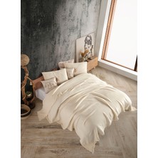 Destiny Hometex 4 Katlı Multi Muslin %100 Pamuk Çift Kişillik Yatak Örtüsü