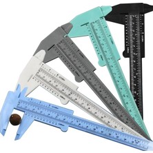 Zining Shop Beyaz Stil Dıy Ölçü Aracı Ağaç Işleme Metal Işleme Sıhhi Tesisat Modeli Yapımı Sürmeli Kumpas Açıklık Derinlik Çapı Ölçü Aracı (Yurt Dışından)