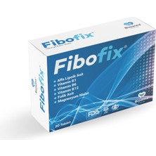 Biowins Pharma Fibofix Alfa Lipoik Asit, Vitamin B1, Magnezyum, Vitamin B6, Vitamin B12 ve Folik Asit İçeren 30 Tablet Takviye Edici Gıda