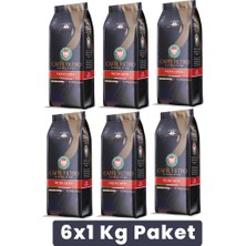 Caffe Filtro Clasico Blend Klasik Filtre Kahve (ÇEKİRDEK VEYA ÖĞÜTÜLMÜŞ) 6X1 Kg Paket