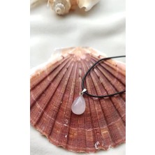 HD Marketim Gerdanlık Çakra Yoga Reiki Doğal Kristal Kuvars Taşı Kadın Kolye