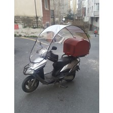 Mototente Motosiklet Kumaş Tente Açık Bej