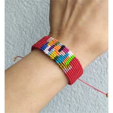 Pötikare Butik Atölye Patchwork P10 Mikro Makrome Bileklik