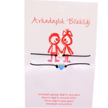 X-lady Accessories Altın Renk Yıldız Kalp  Arkadaş Şans Bilekliği - 2688
