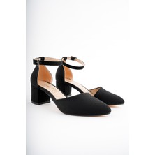 Muggo W0708 Garantili Kadın Klasik Günlük Tarz Şık ve Rahat Topuklu Ayakkabı