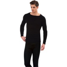Shopiolog Erkek Siyah Termal Alt Üst Takım