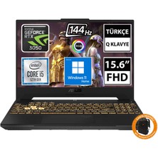 Asus Tuf Gaming F15 FX507ZC4-HN081W04 I5-12500H 16GB 1tbssd RTX3050 15.6" Fullhd W11H Taşınabilir BILGISAYAR-CNT005