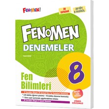 Kurmay Yayınları Fenomen 8 Denemeler Türkçe - Matematik - Fen Bilimleri - T.C.İnkılap Tarihi ve Atatürkçülük - İngilizce - Din Kültürü ve Ahlak Bilgisi 6'Lı Deneme Seti