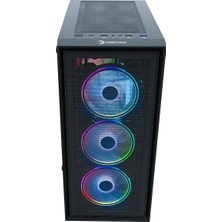 Gamepower Manta 4*120MM A-Rgb Fan 500W 80+ Bronz Matx Gaming Kasa