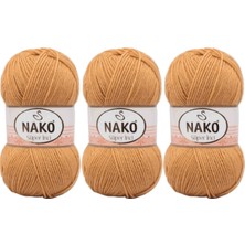 Süper İnci El Örgü İpi 100gr 294 3 Adet