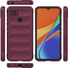 Newface Xiaomi Redmi 9c Kılıf Optimum Silikon - Bordo 327107