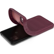 Newface Xiaomi Redmi 9c Kılıf Optimum Silikon - Bordo 327107