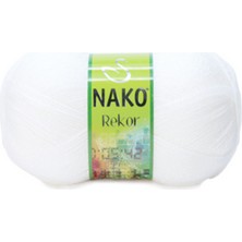 Nako Rekor El Örgü Ipliği Yünü