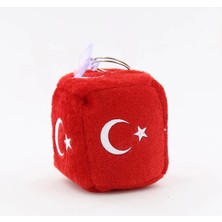 Ozka Leather Collection Türk Bayrak Temalı Vantuzlu Anahtarlık