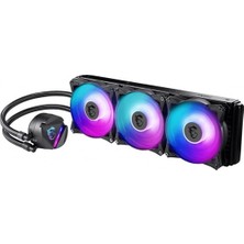 Msı 360MM Mag Corelıquıd 360R V2 Rgb Sıvı Soğutmalı AM4-1700P Işlemci Fanı Strx4 Uyumlu