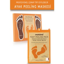 Muggio Çorap Tipi Ayak Peeling Maskesi Foot Peeling Pack